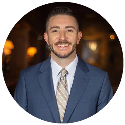 Jonathan Lawler, Operating Partner at Charley's Steak House on International Drive in Orlando, Florida